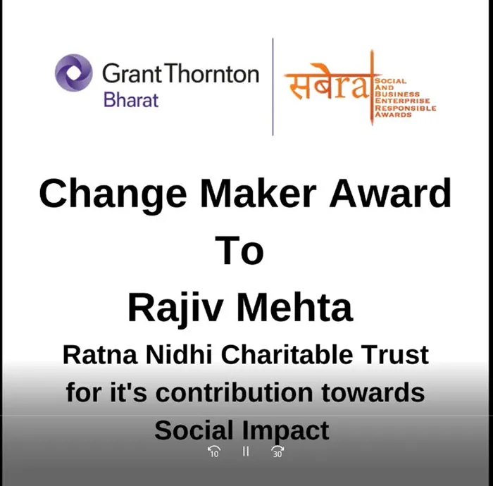 Change Maker Of The Year Award
