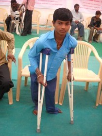 Disabledpersonwithcrutches