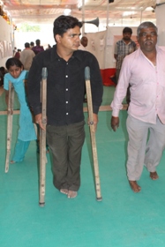 Disabledpersonwithcrutches