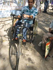 Disabledonatricycle
