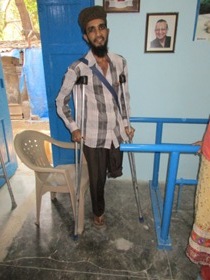 Disabledpersonwithcrutches