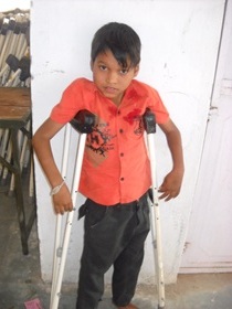Disabledpersonwithcrutches