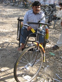 Disabledonatricycle