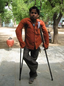 Disabledpersonwithcrutches