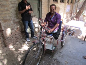 Disabledonatricycle