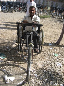 Disabledonatricycle
