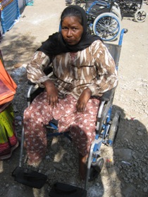 Disabledwomanonawheelchair
