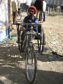 Disabledonatricycle
