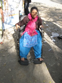 Disabledwomanonawheelchair