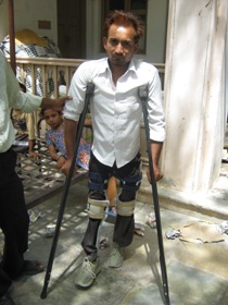 Disabledpersonwithcrutches
