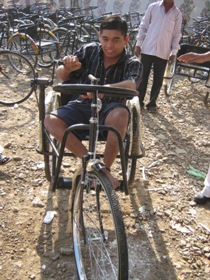Disabledonatricycle