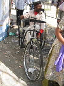 Disabledonatricycle