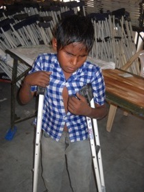 Disabledpersonwithcrutches