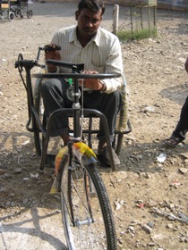 Disabledonatricycle