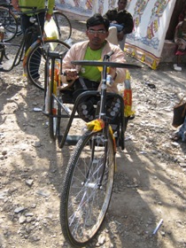 Disabledonatricycle