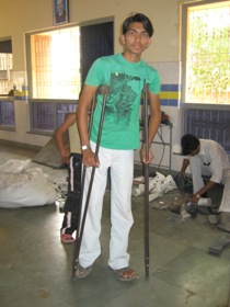 Disabledpersonwithcrutches
