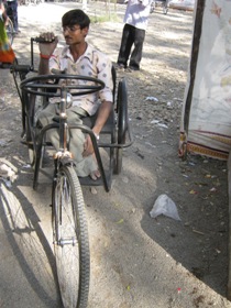 Disabledonatricycle