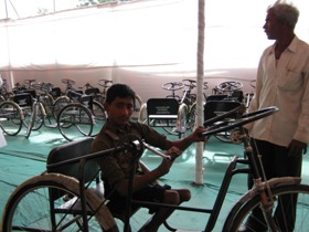 Disabledonatricycle