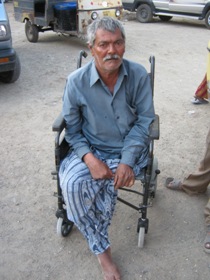 Disabledmanonawheelchair