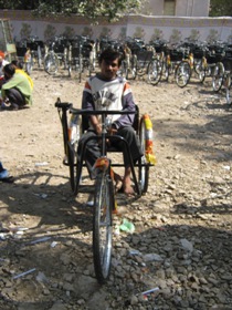 Disabledonatricycle