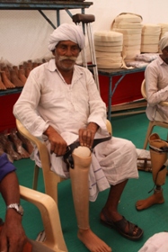 StandingtallwithhisJaipurfoot