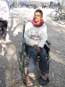 Disabledmanonawheelchair