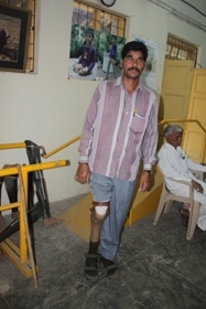 StandingtallwithhisJaipurfoot
