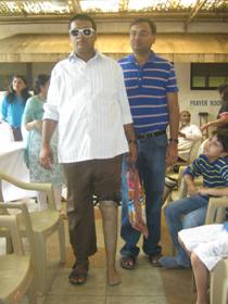StandingtallwithhisJaipurfoot