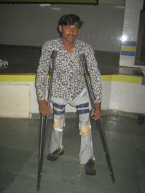Disabledpersonwithcrutches