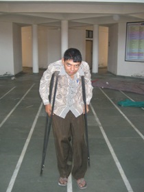 Disabledpersonwithcrutches