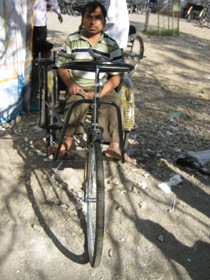 Disabledonatricycle
