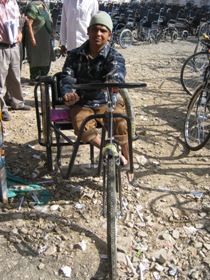 Disabledonatricycle