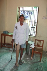 StandingtallwithhisJaipurfoot