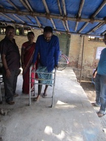 StandingtallwithhisJaipurfoot