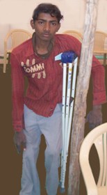 Disabledpersonwithcrutches