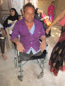 Disabledmanonawheelchair