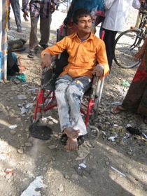 Disabledmanonawheelchair