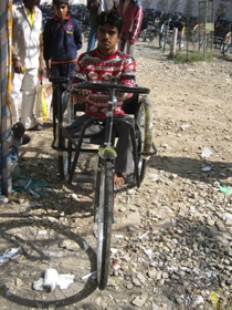 Disabledonatricycle