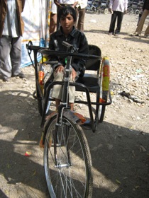 Disabledonatricycle
