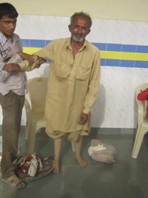 StandingtallwithhisJaipurfoot