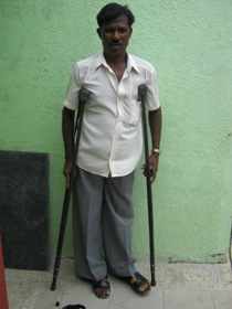 Disabledpersonwithcrutches