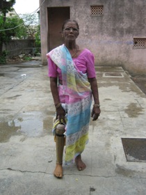 StandingtallwithherJaipurfoot