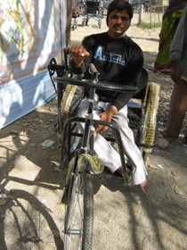 Disabledonatricycle