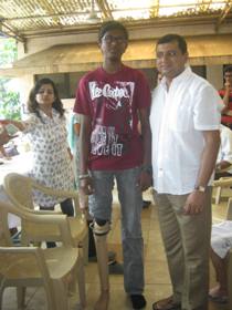 StandingtallwithhisJaipurfoot