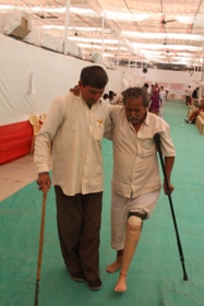 StandingtallwithhisJaipurfoot