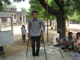 Disabledpersonwithcrutches