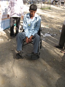 Disabledmanonawheelchair