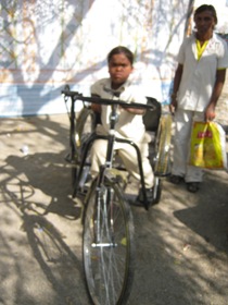 Disabledonatricycle
