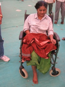 Disabledwomanonawheelchair