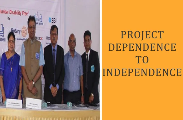 Making Mumbai Disability Free, Mobility camp at Mayor of Mumbai's bunglow, August 2017